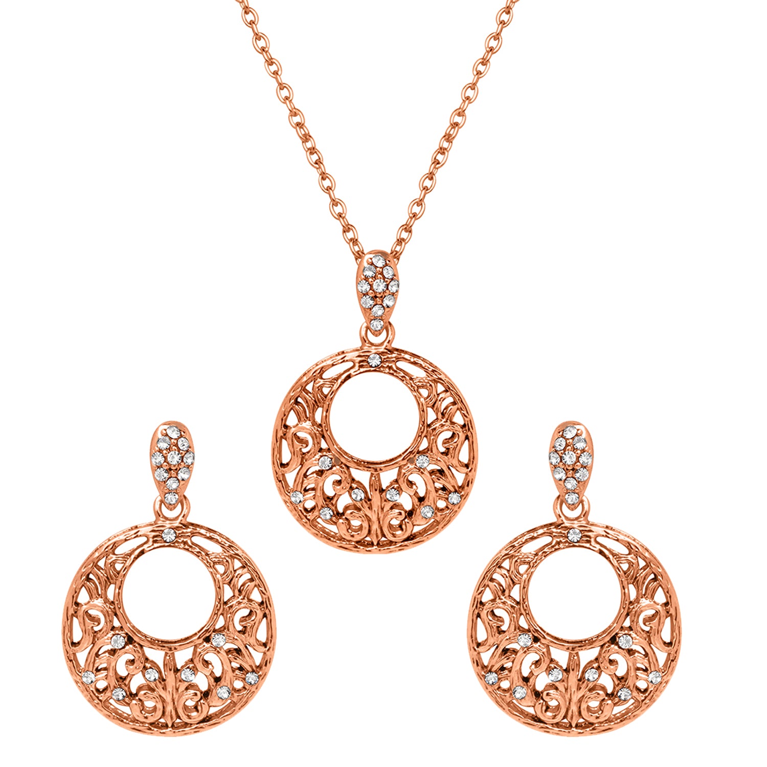 Circular Pendant Set