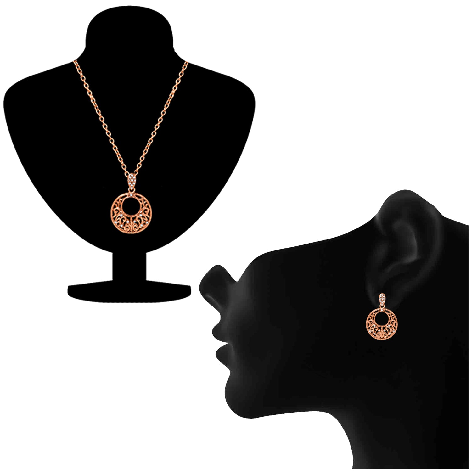 Circular Pendant Set