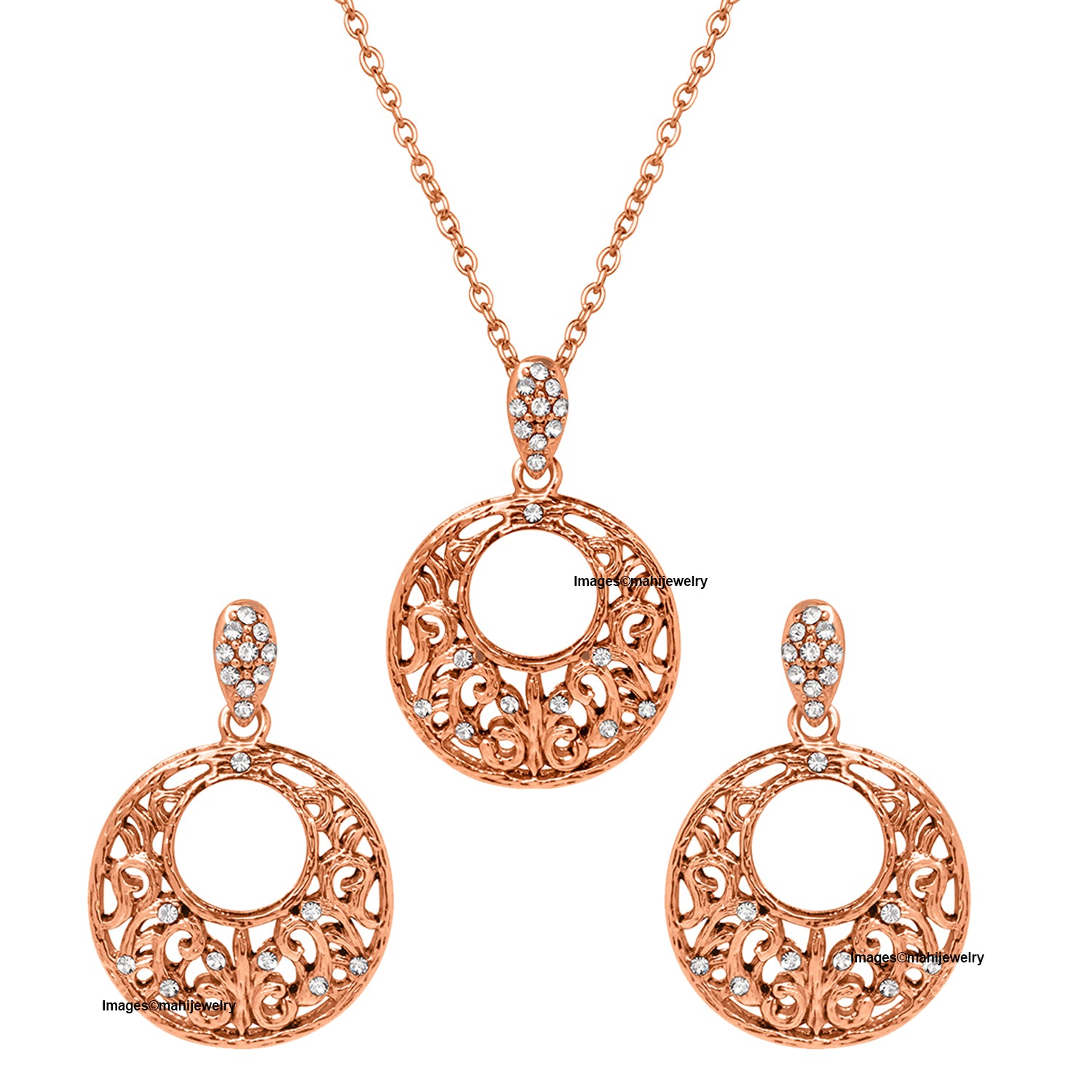 Circular Pendant Set