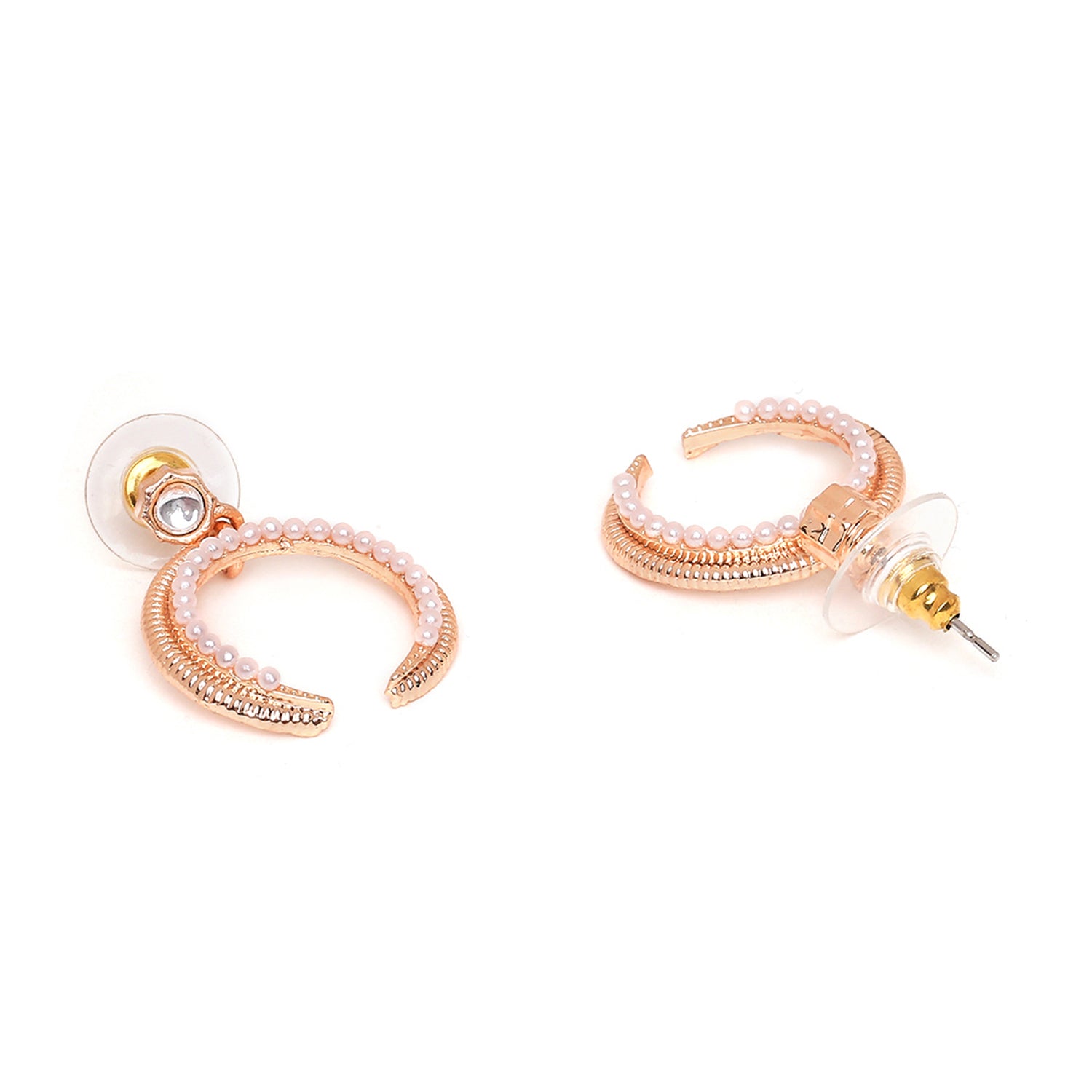 Dual Side Spikes Pendant Set