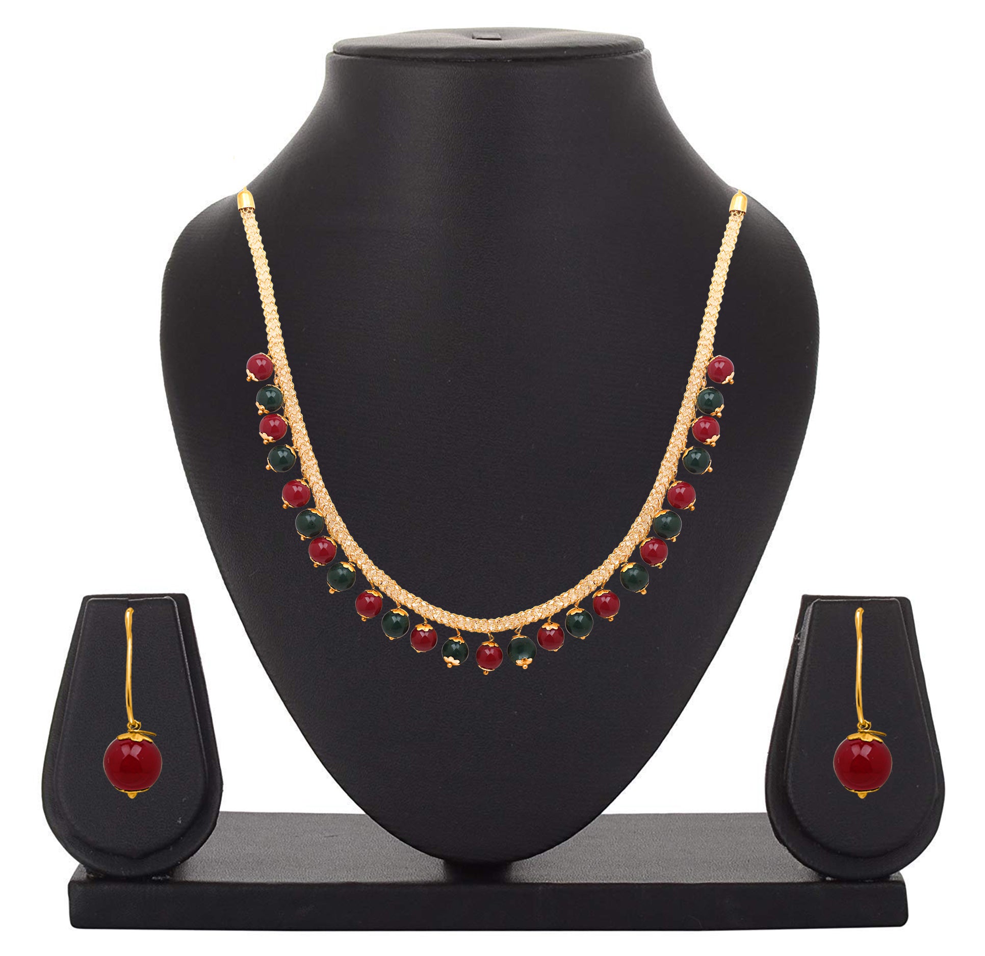 Mesmerising Artificial Beads Necklace set