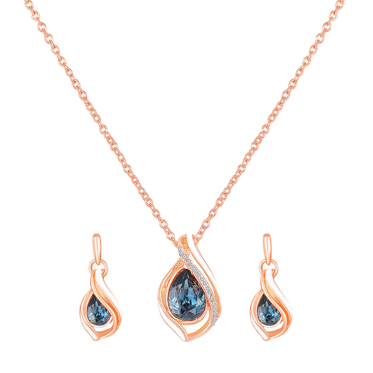 Water Drop Pendant Set