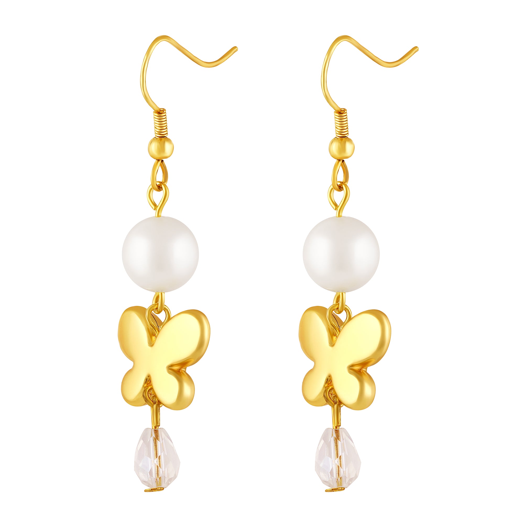 Flying Butterfly-Shaped Necklace Set