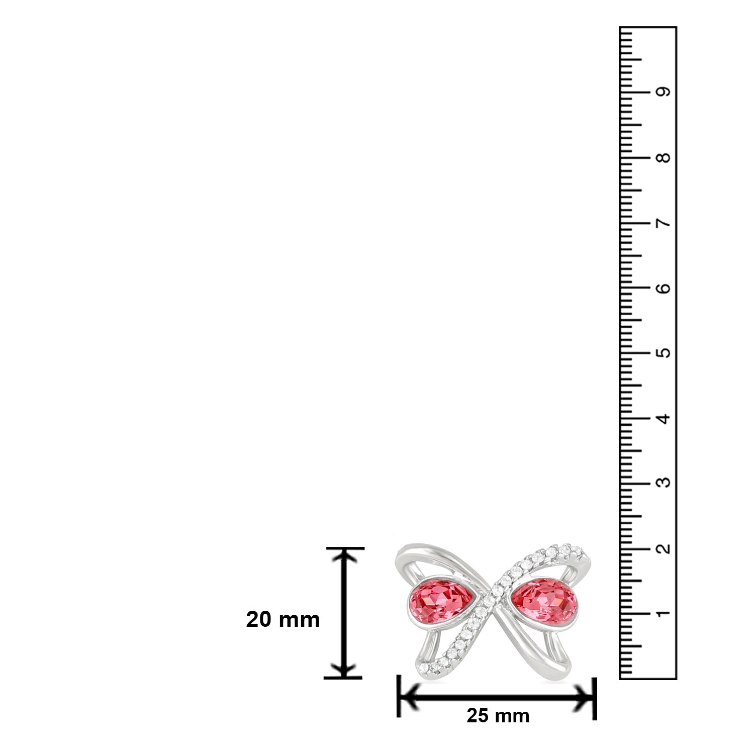 Magnificent Cubic Zirconia Necklace Pendant