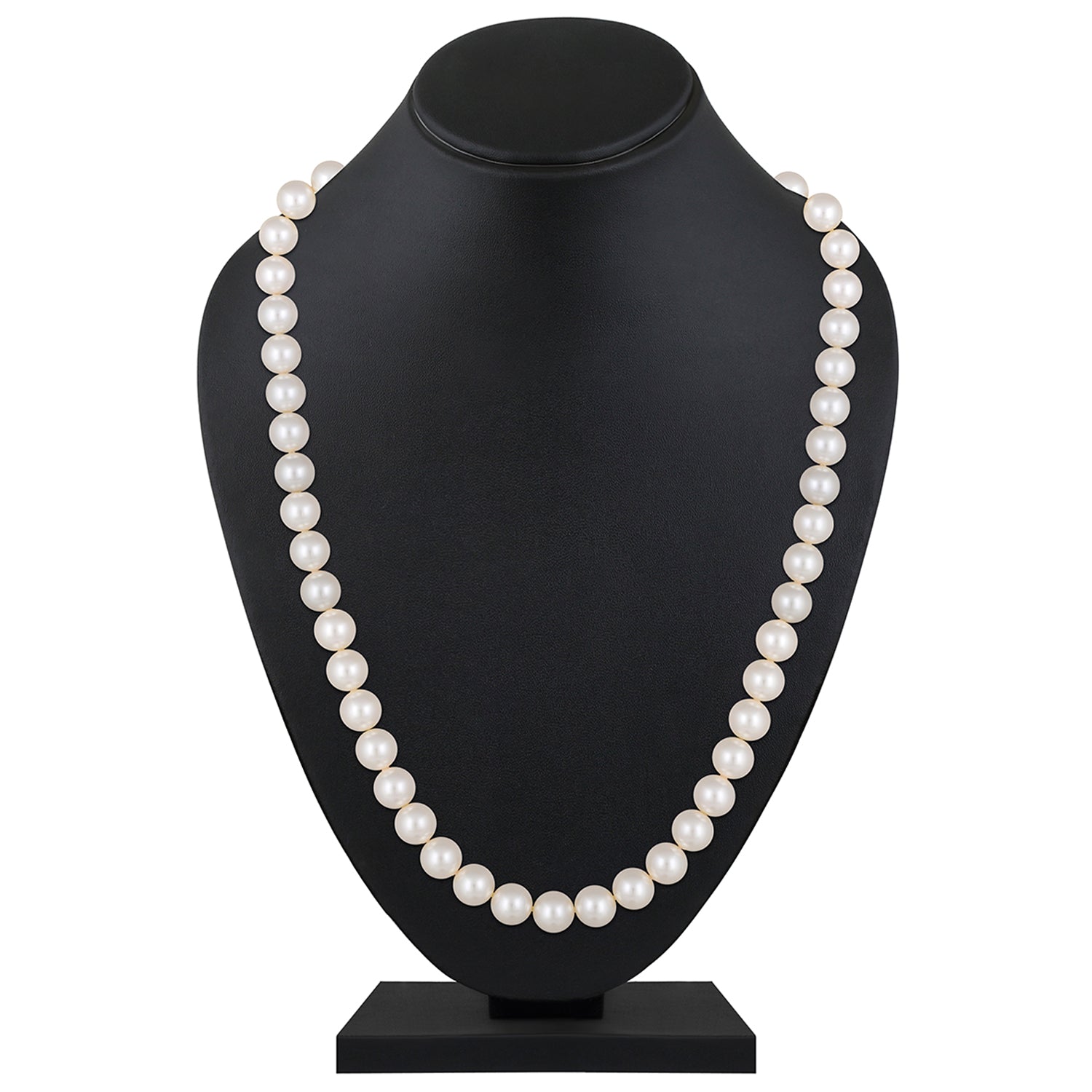 Single Line Aerificial Pearls Necklace