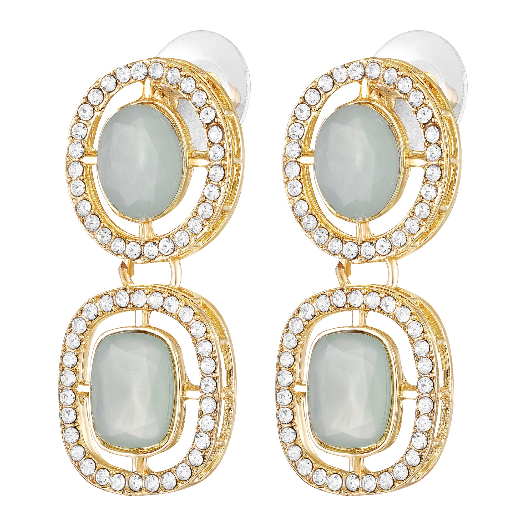 Multi Layerd Kundan Necklace and Earrings Set