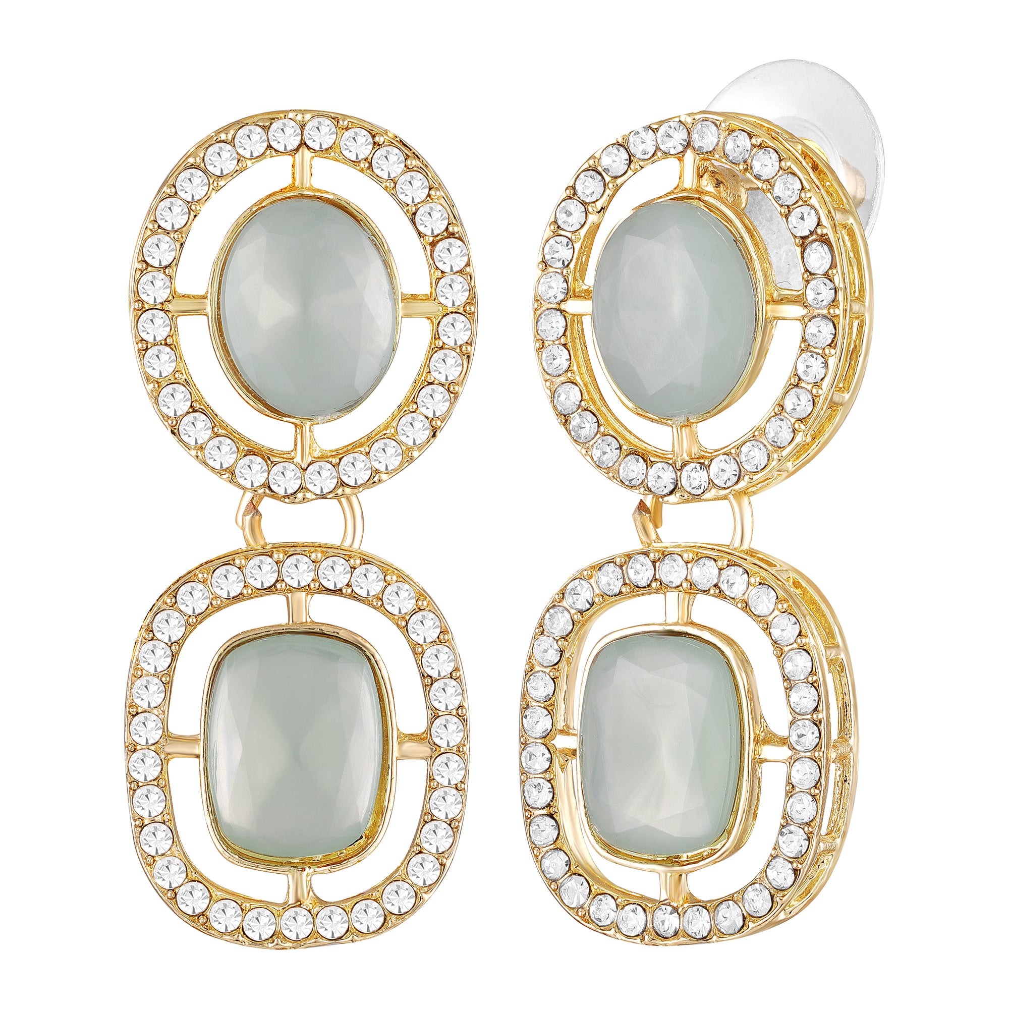 Multi Layerd Kundan Necklace and Earrings Set