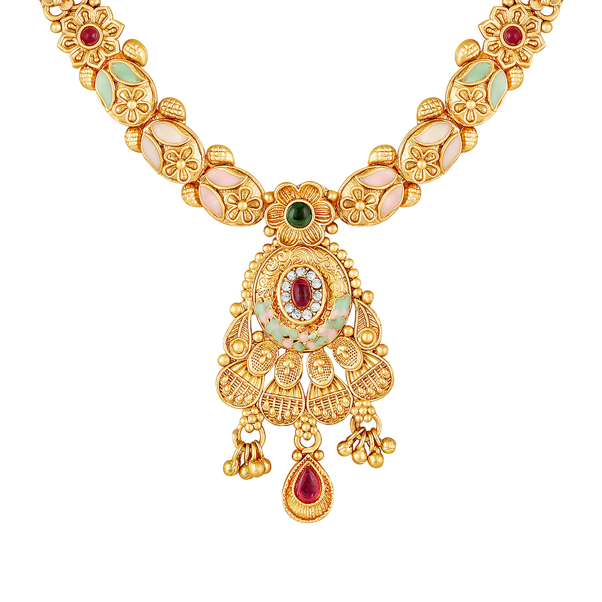 Meenakari Enamel and KundanTraditional Indian Wedding Jewellery