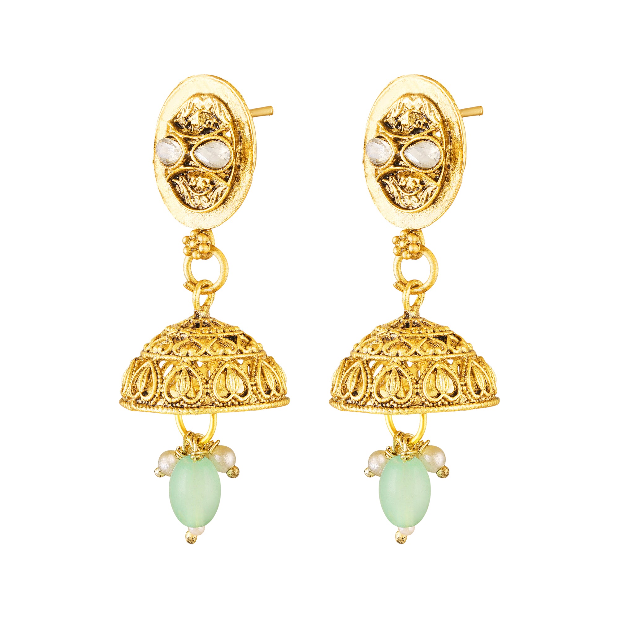 Traditional Choker Necklace Set with Earrings