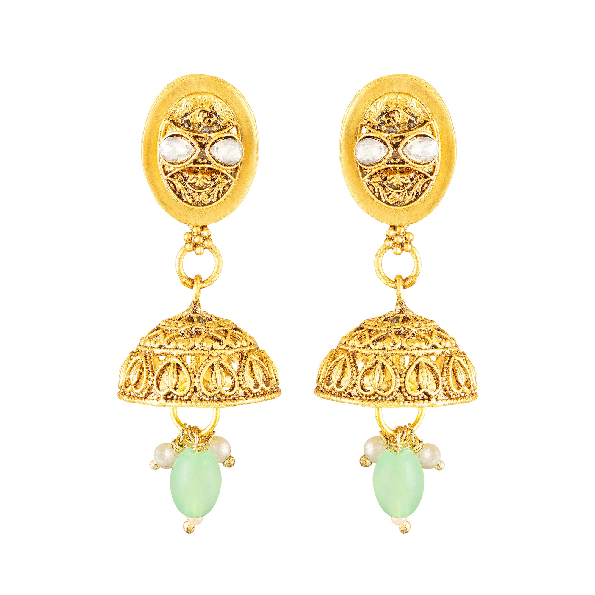 Traditional Choker Necklace Set with Earrings