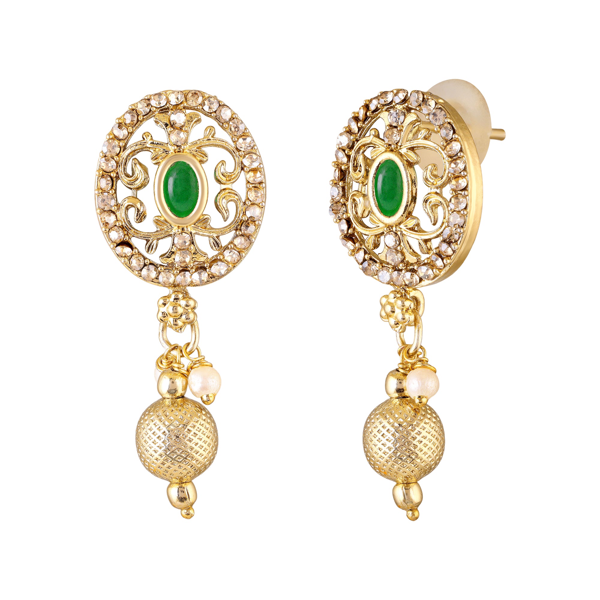 Traditional Kundan Multilayer Choker Necklace Set