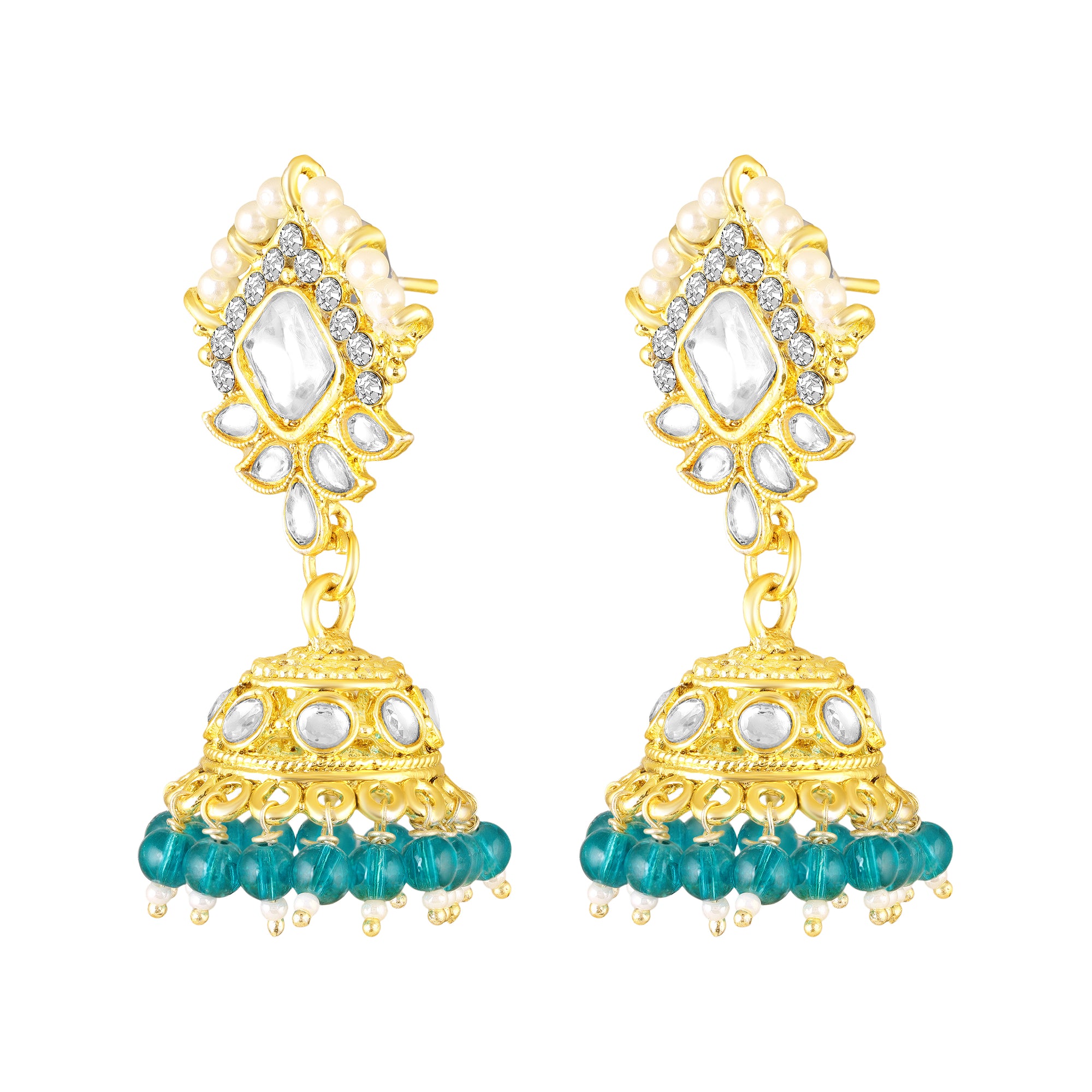 Traditional Kundan Choker Necklace Jewellery Set