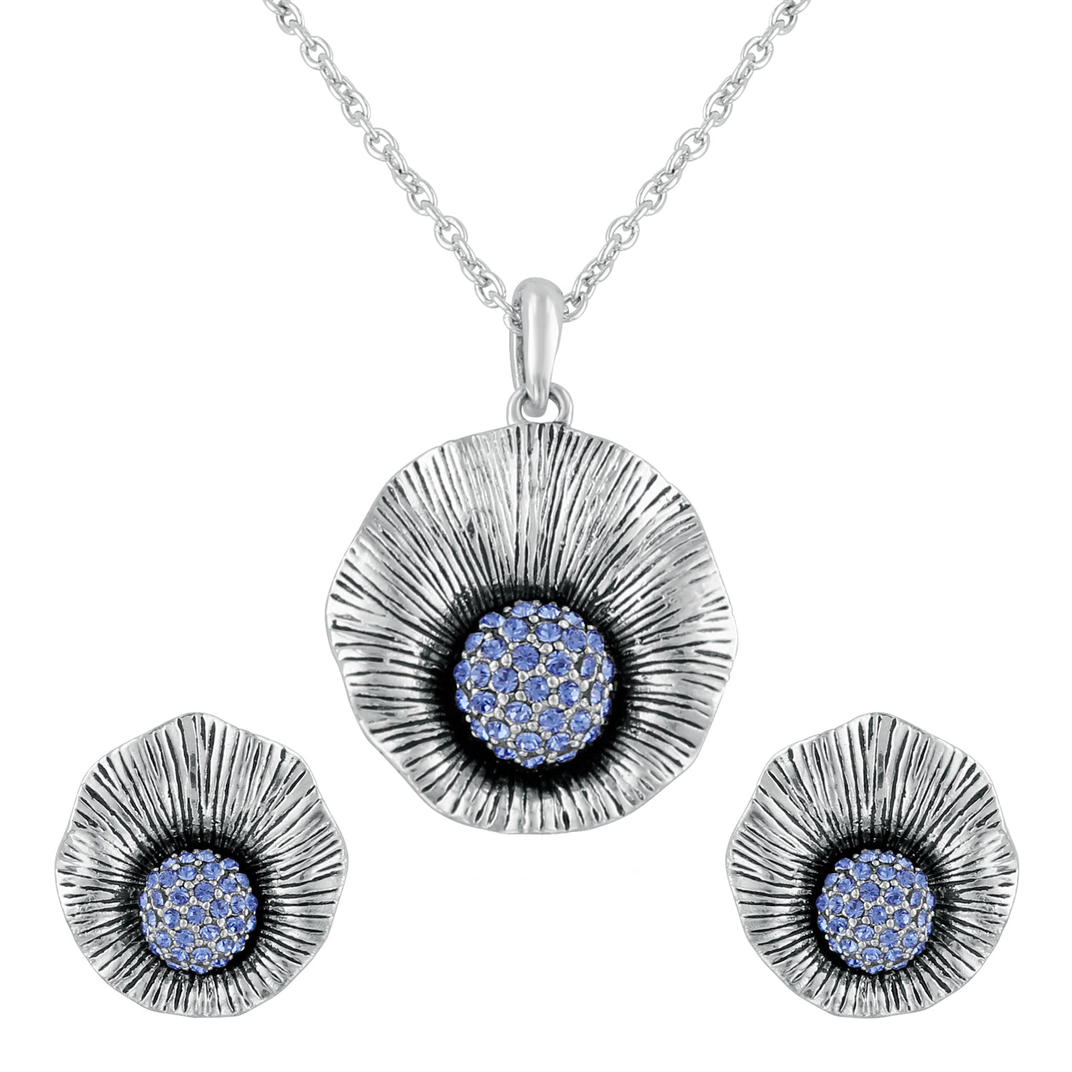 Oxidised finish designer Earrings