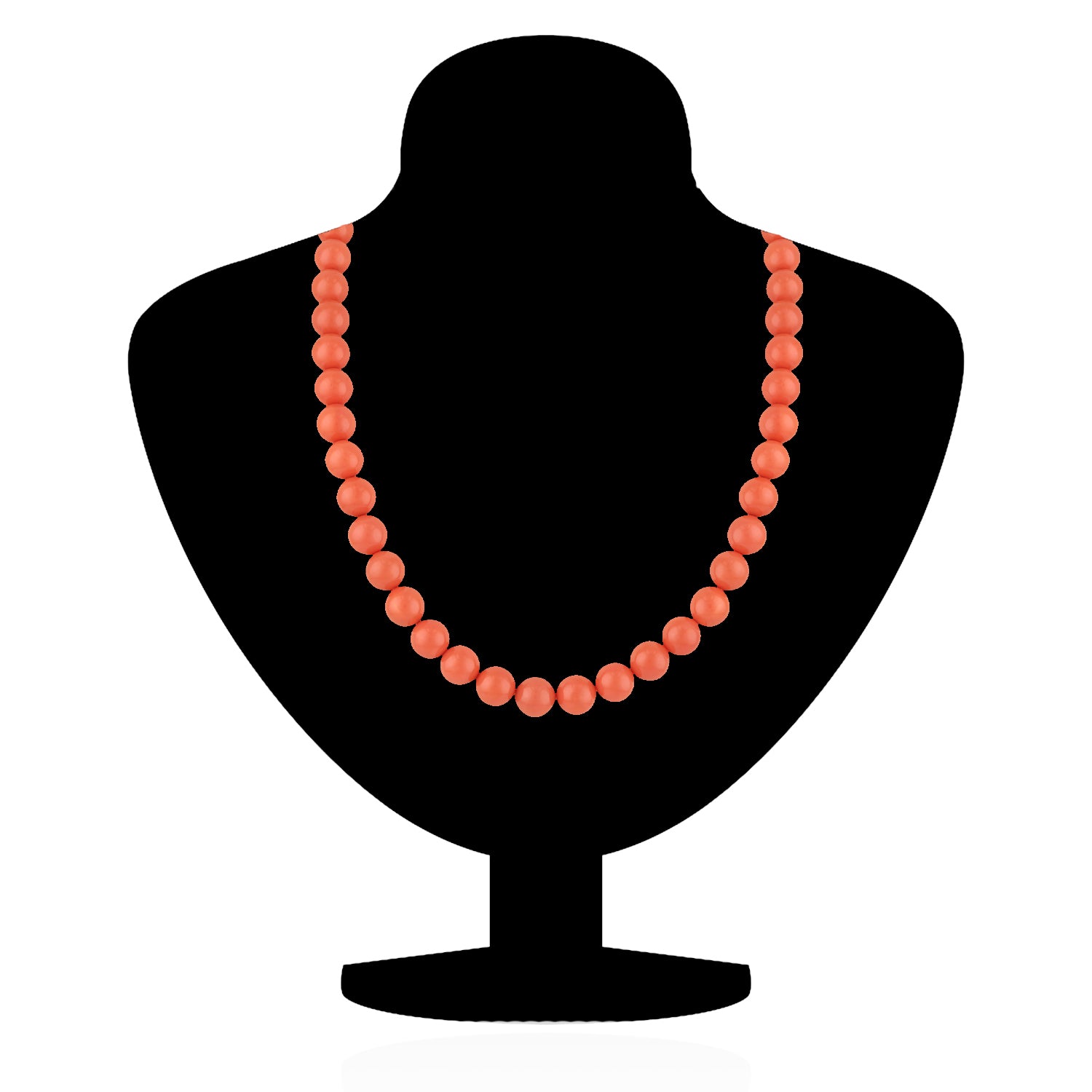 Enchanting Orange Beads Necklace