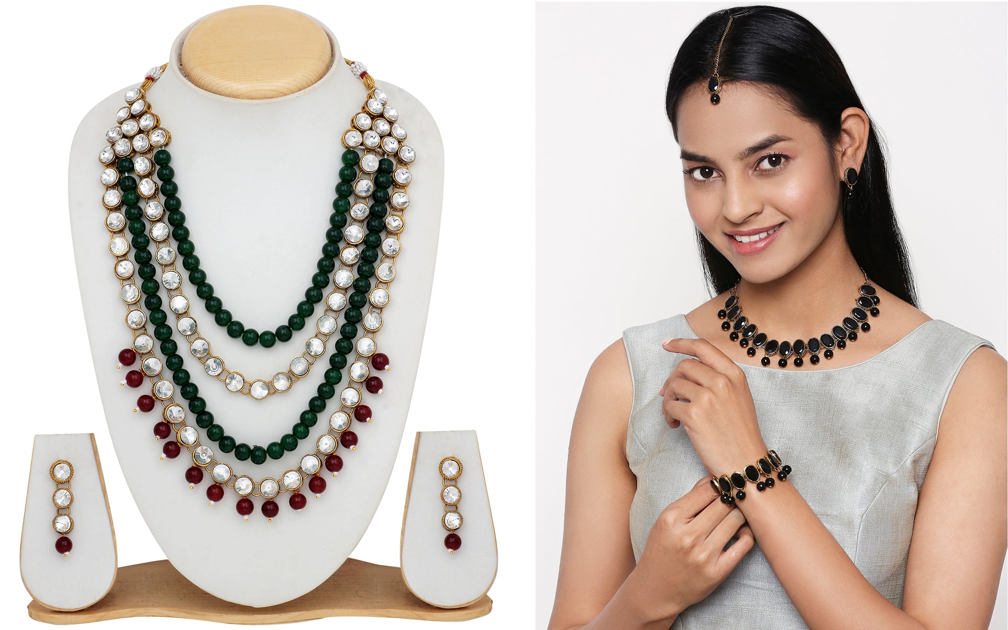 Combo of Traditional Jewelry Set