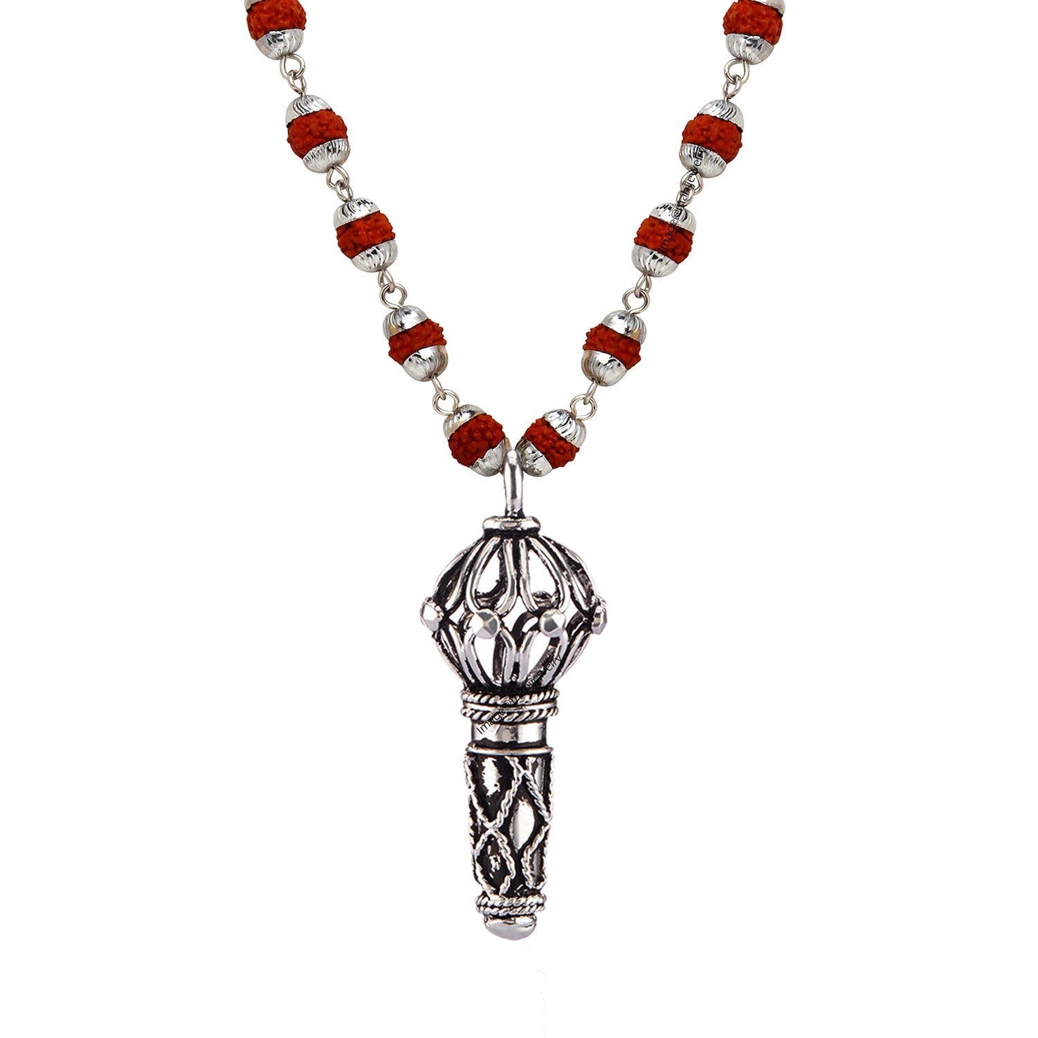 Beautifully Crafted Hanuman 'Gada' Pendant