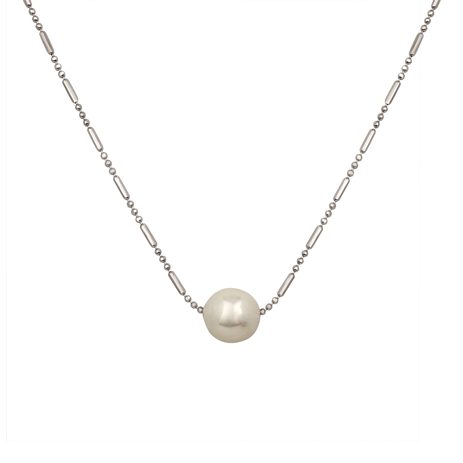 Artificial Pearl Chain Necklace | Pendant