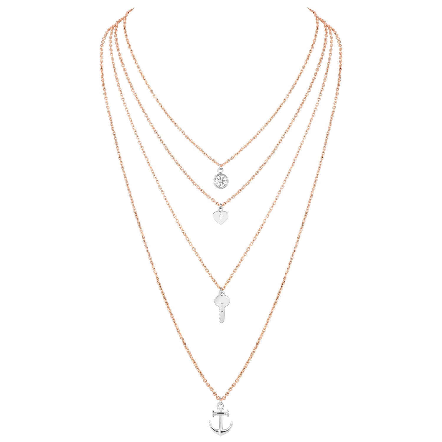 Stylish Multilayered Necklace