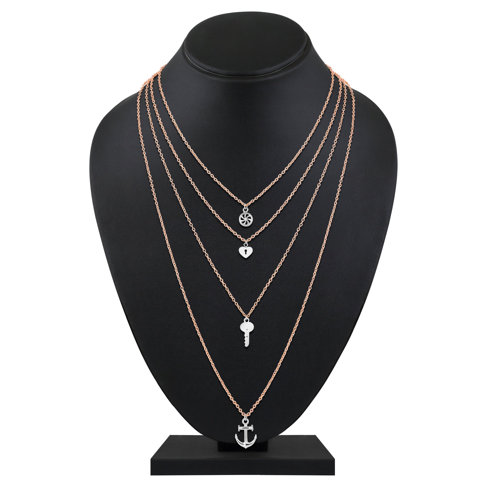 Stylish Multilayered Necklace