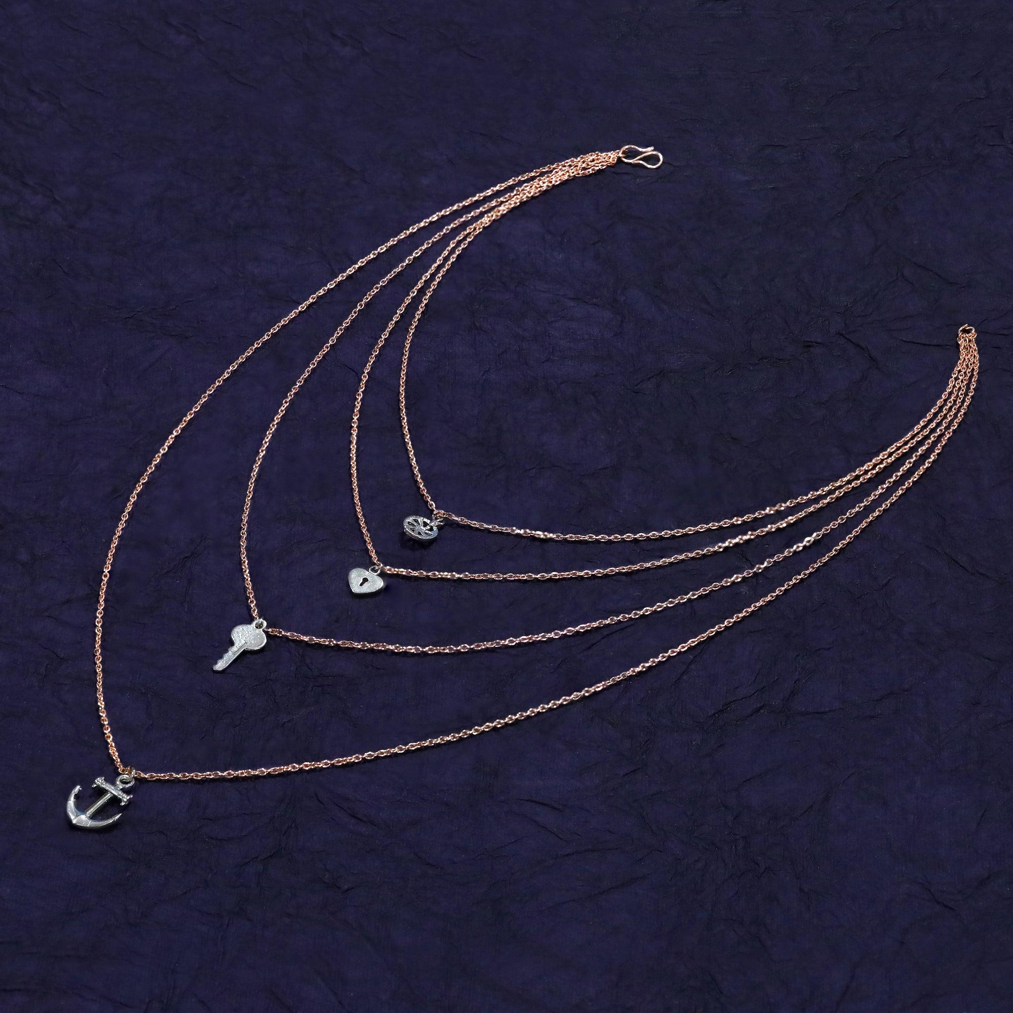 Stylish Multilayered Necklace