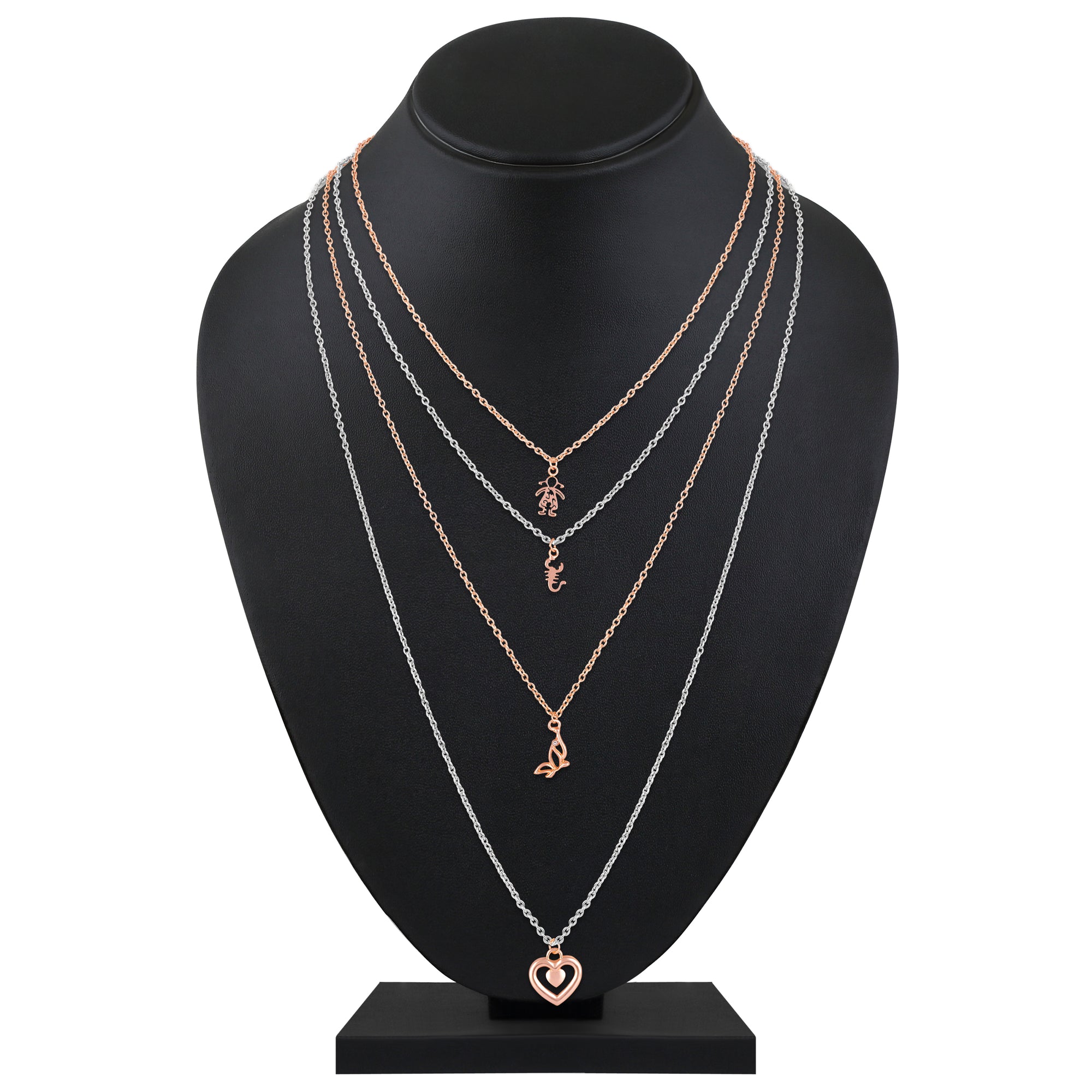 Stylish Multilayered Necklace