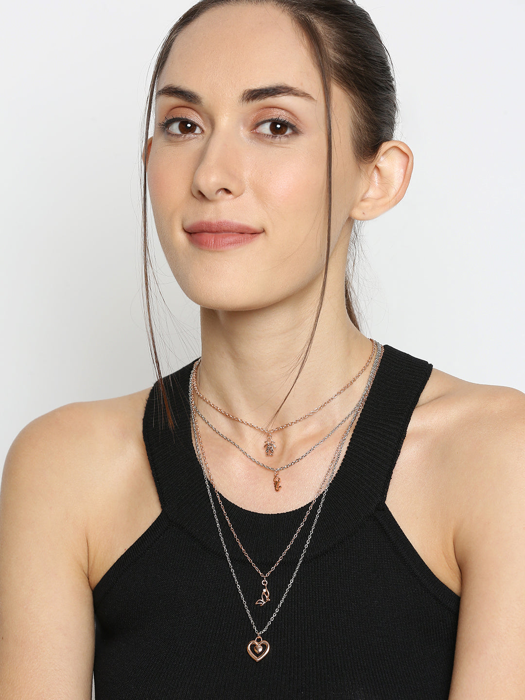 Stylish Multilayered Necklace