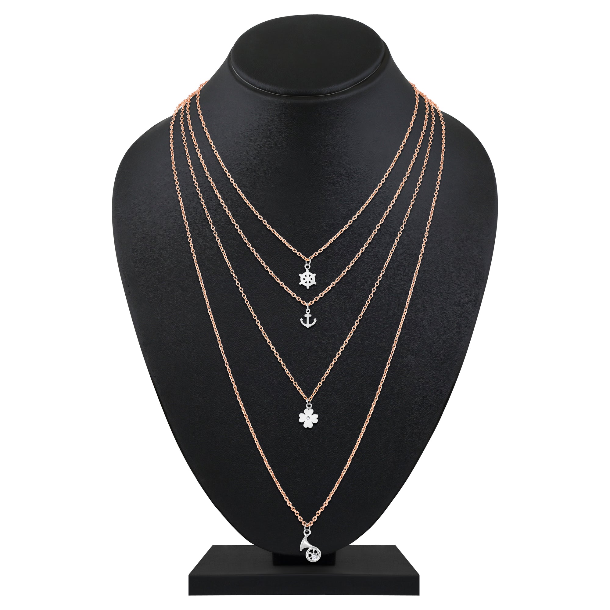 Stylish Multilayered Necklace