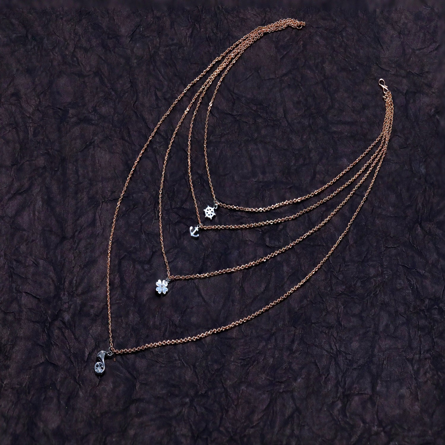 Stylish Multilayered Necklace