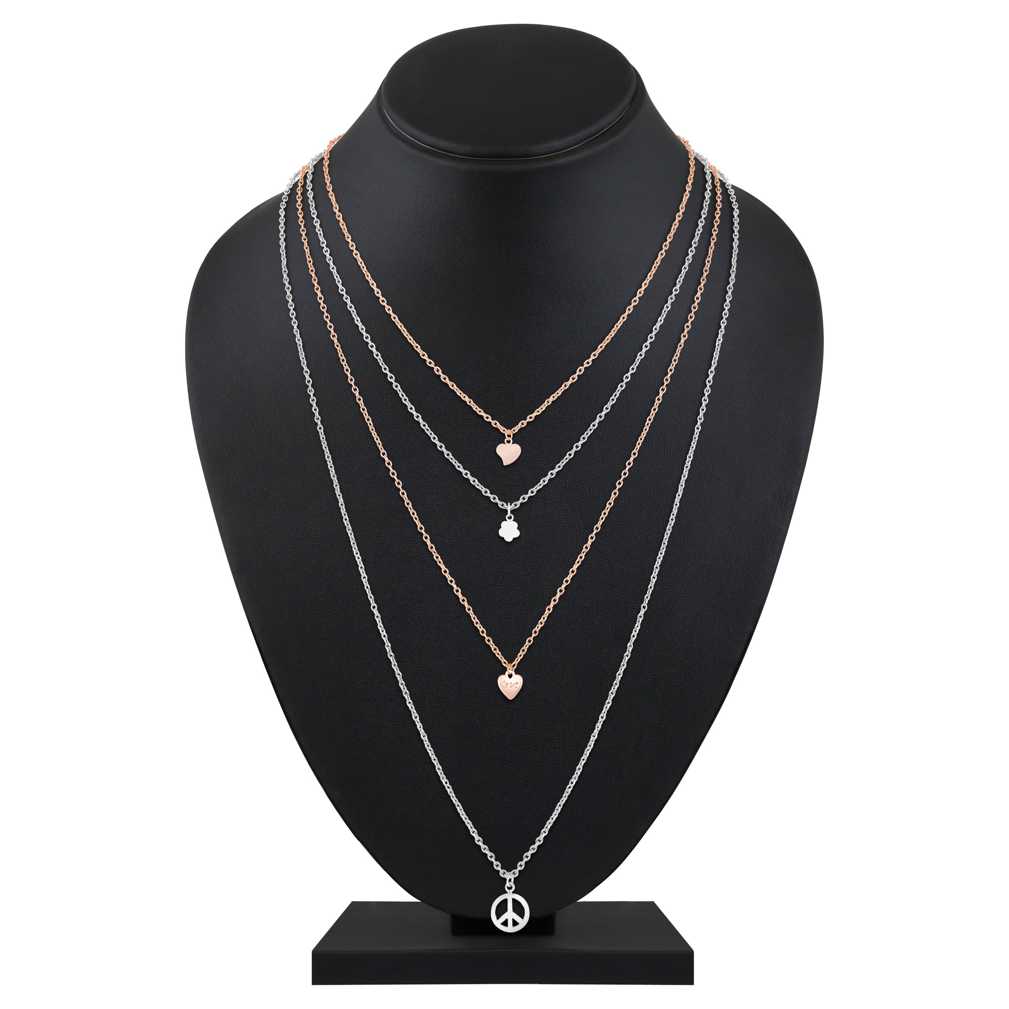 Stylish Multilayered Necklace