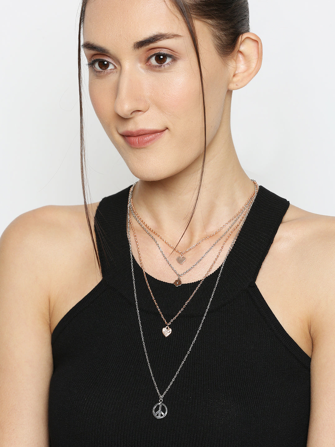 Stylish Multilayered Necklace
