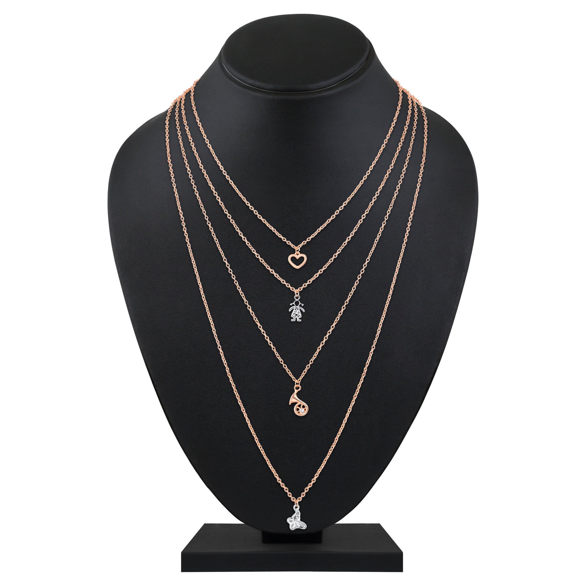 Stylish Multilayered Necklace