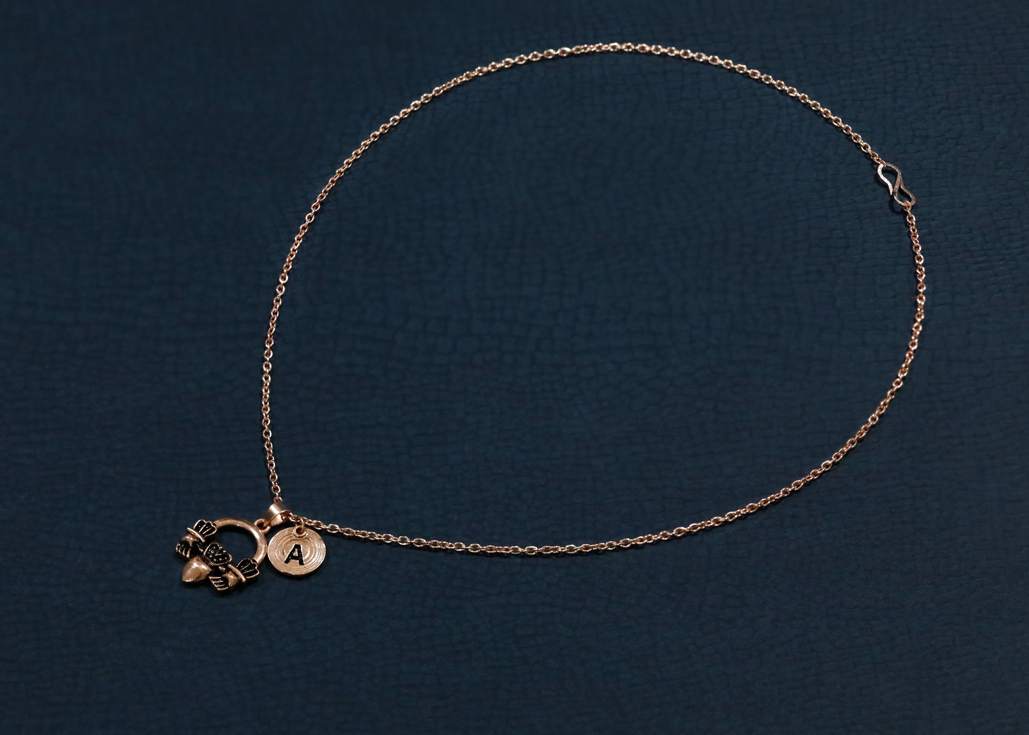 Oxidized Plated Cute Trendy Small Elephant Pendant with Chain