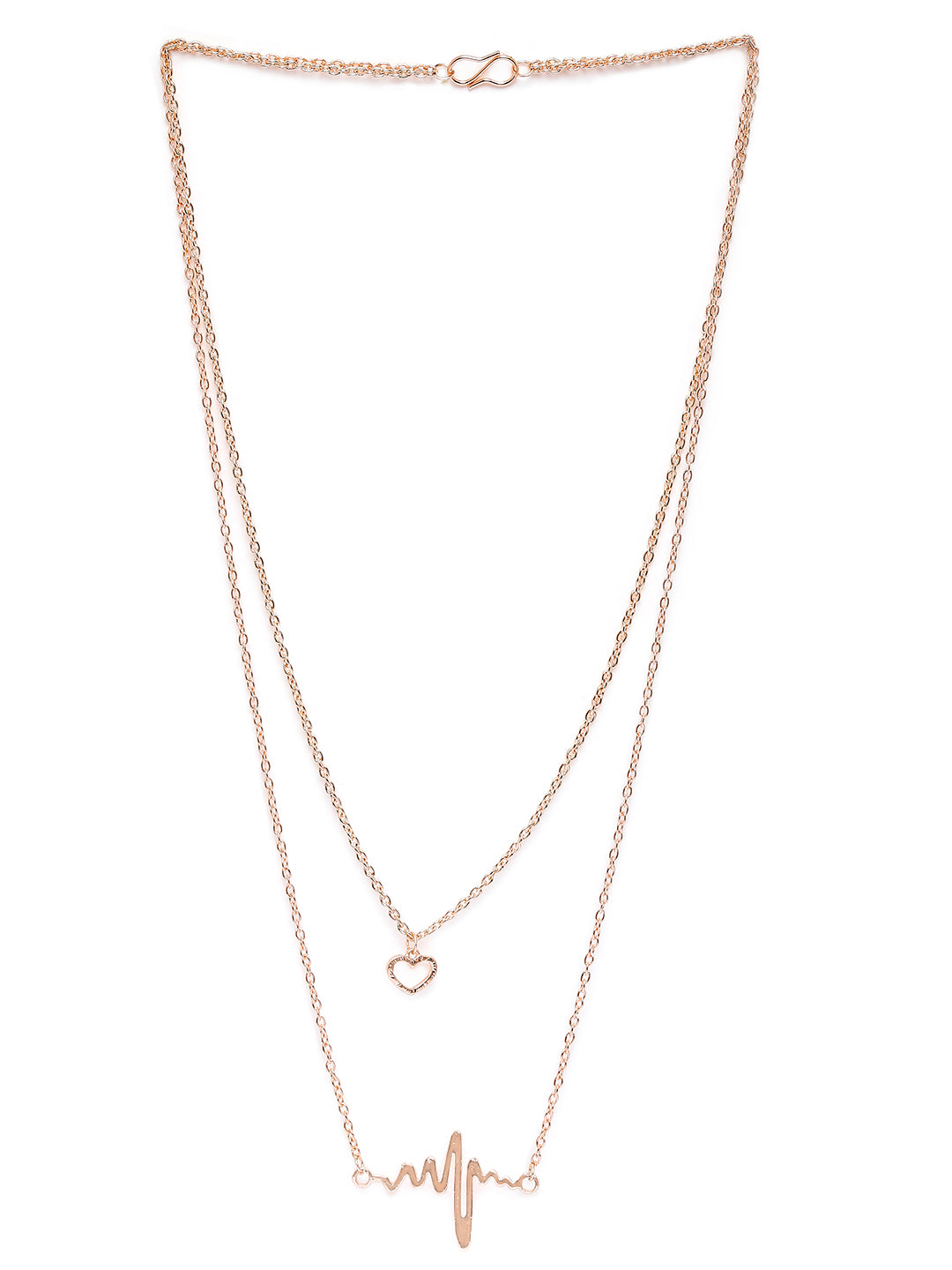 Stylish Fashionable Multilayer Chain Charm Pendants Necklace