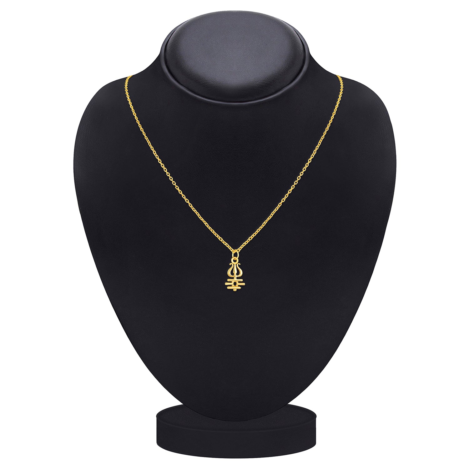 Trishul Shaped Pendant with Chain