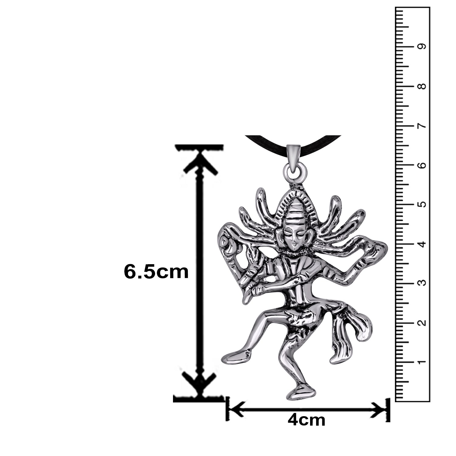 Devi Maa Locket Pendant with Black Rope