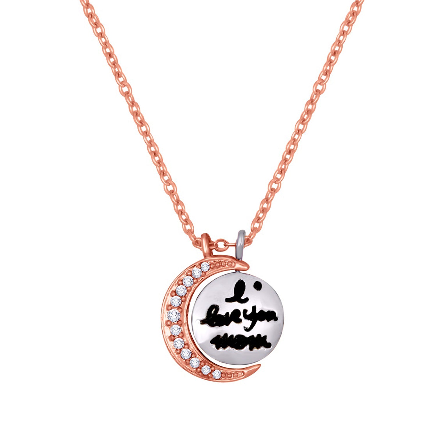 I Love You Mom Pendant