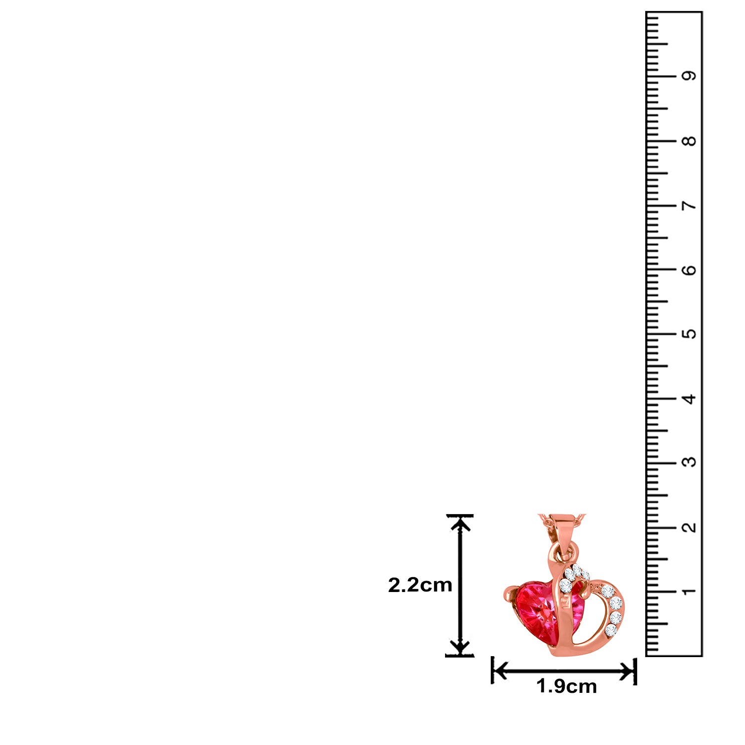 Bottle Heart Pendant