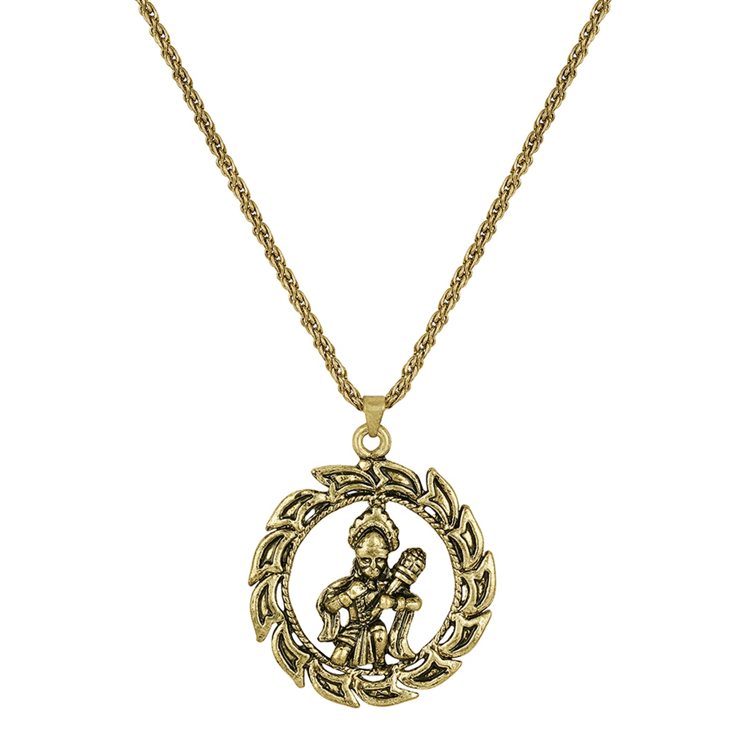 Hanuman Pendant with Chain