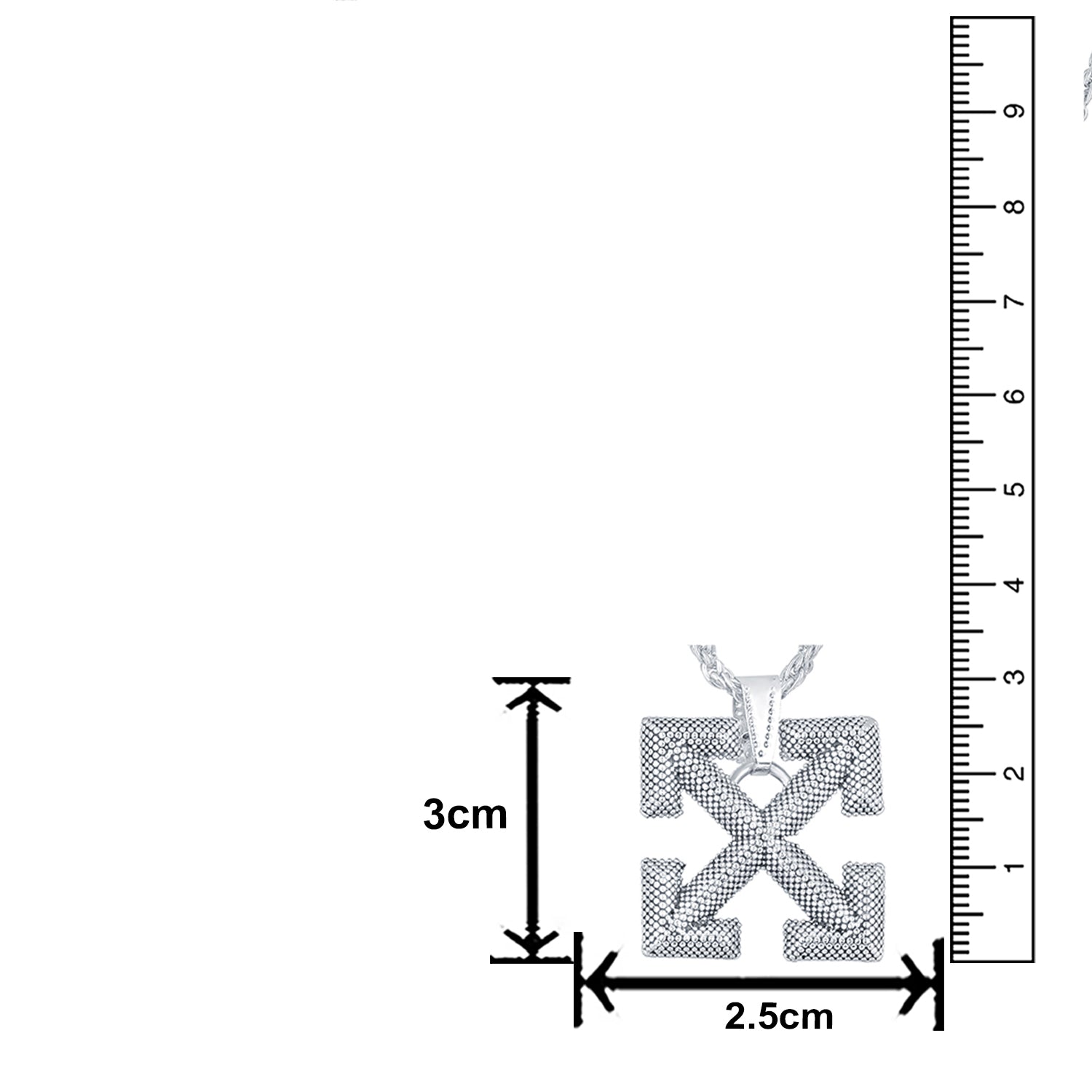 Arrow Shaped Pendant Necklace