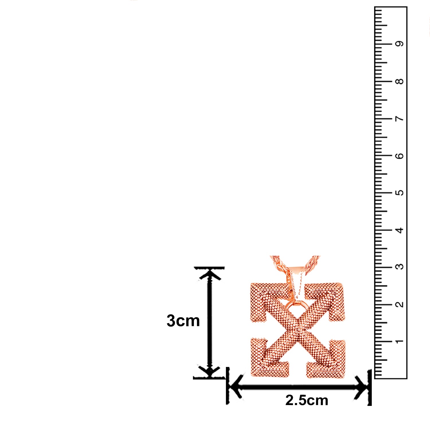 Arrow Shaped Pendant Necklace