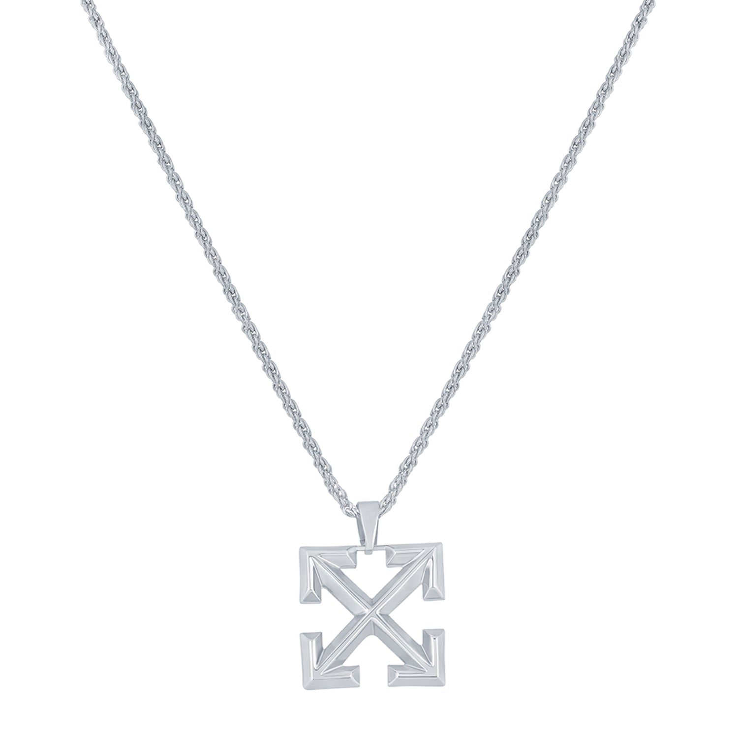 Arrow Shaped Pendant Necklace
