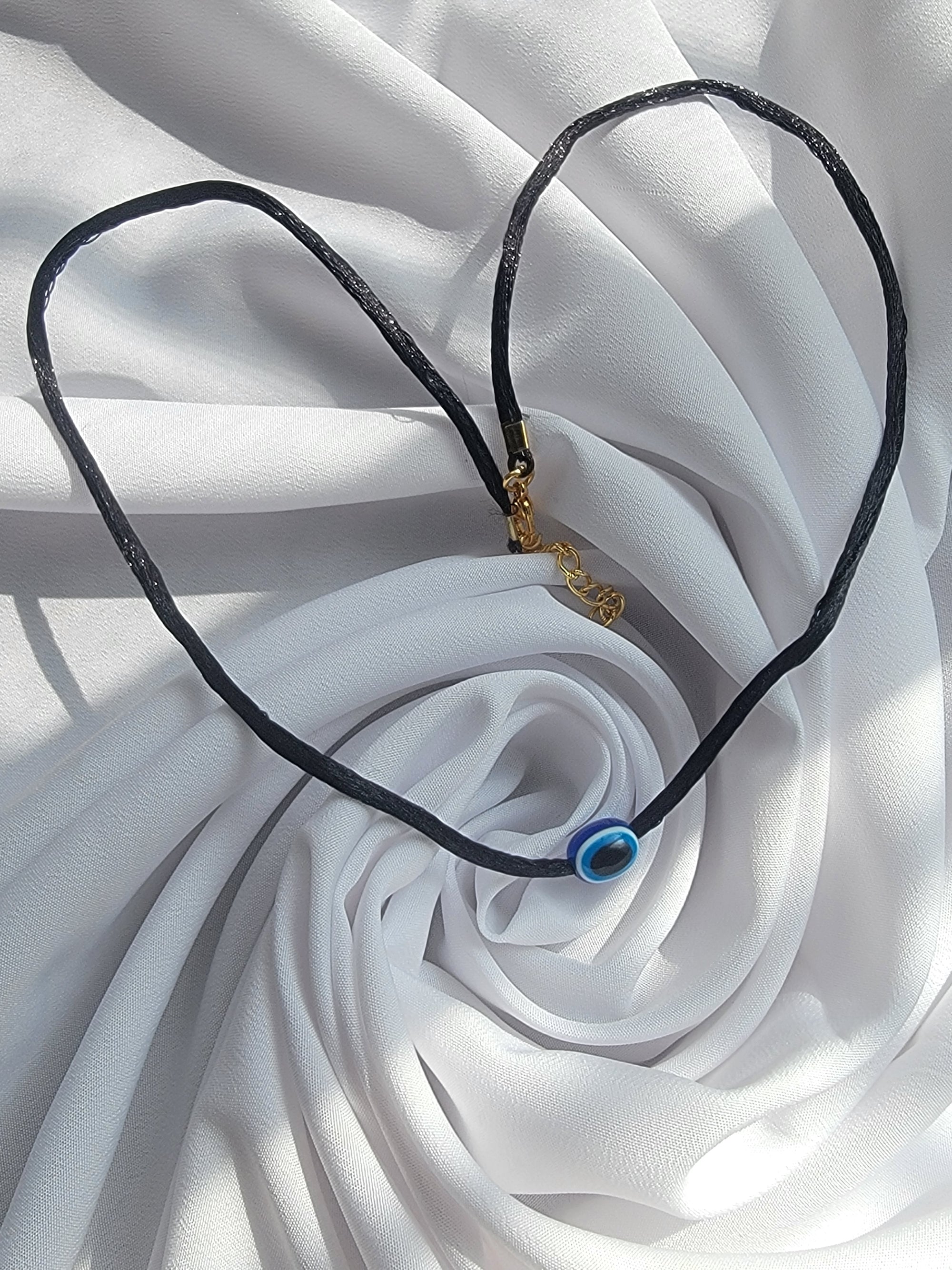 Evil Eye Adjustable Necklace