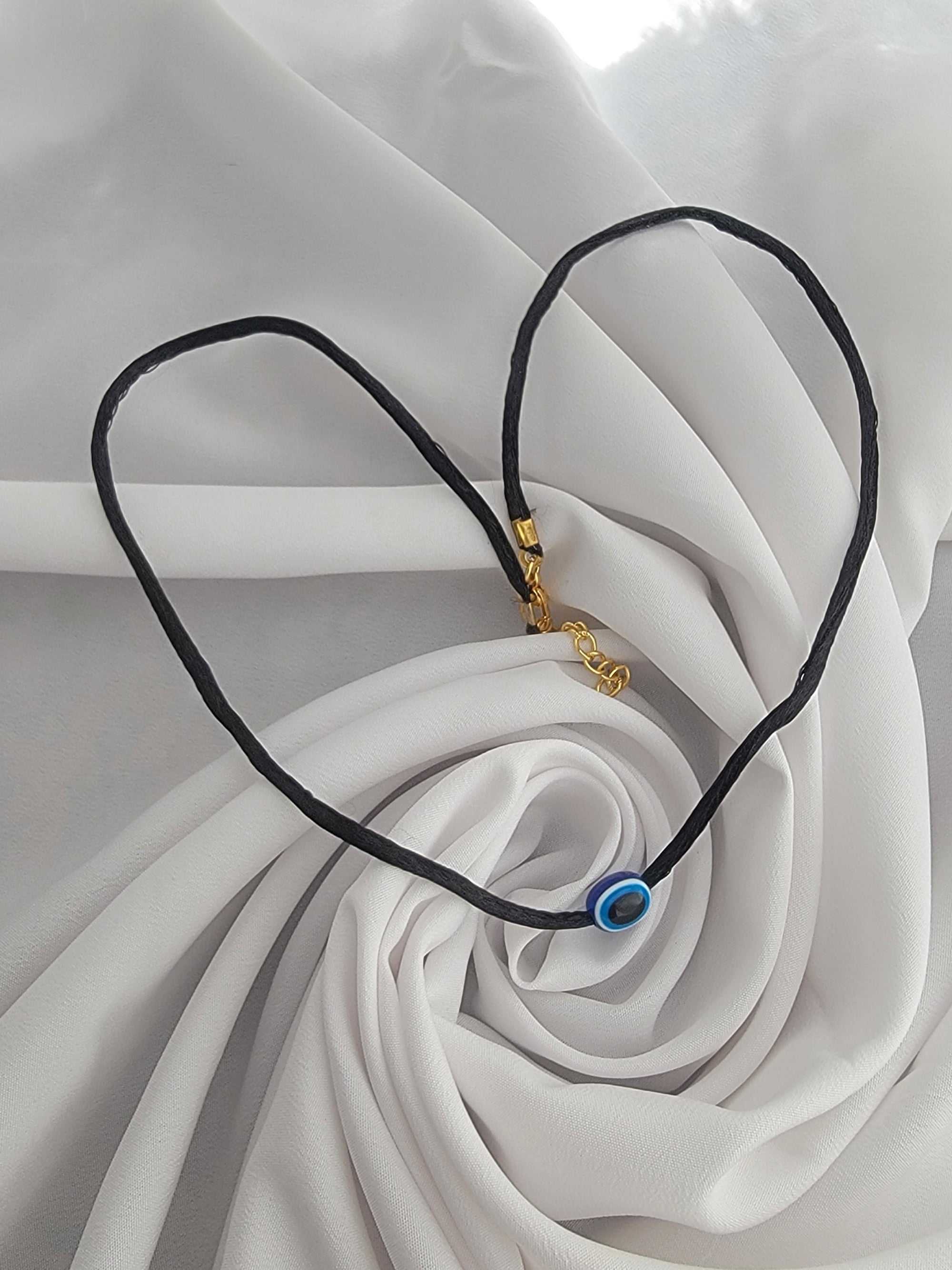 Evil Eye Adjustable Necklace