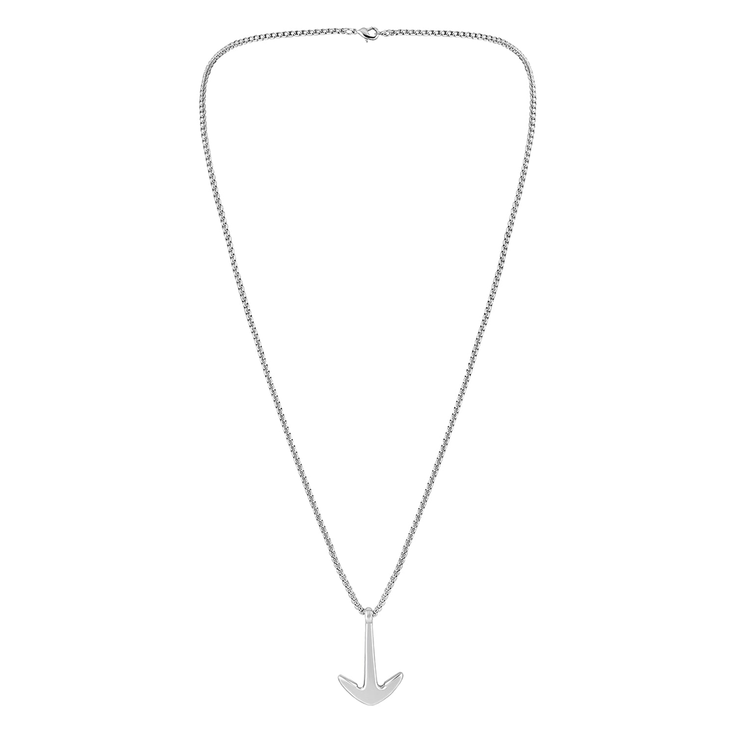 Ship Anchor Pendant Unisex Pendant with Box Chain