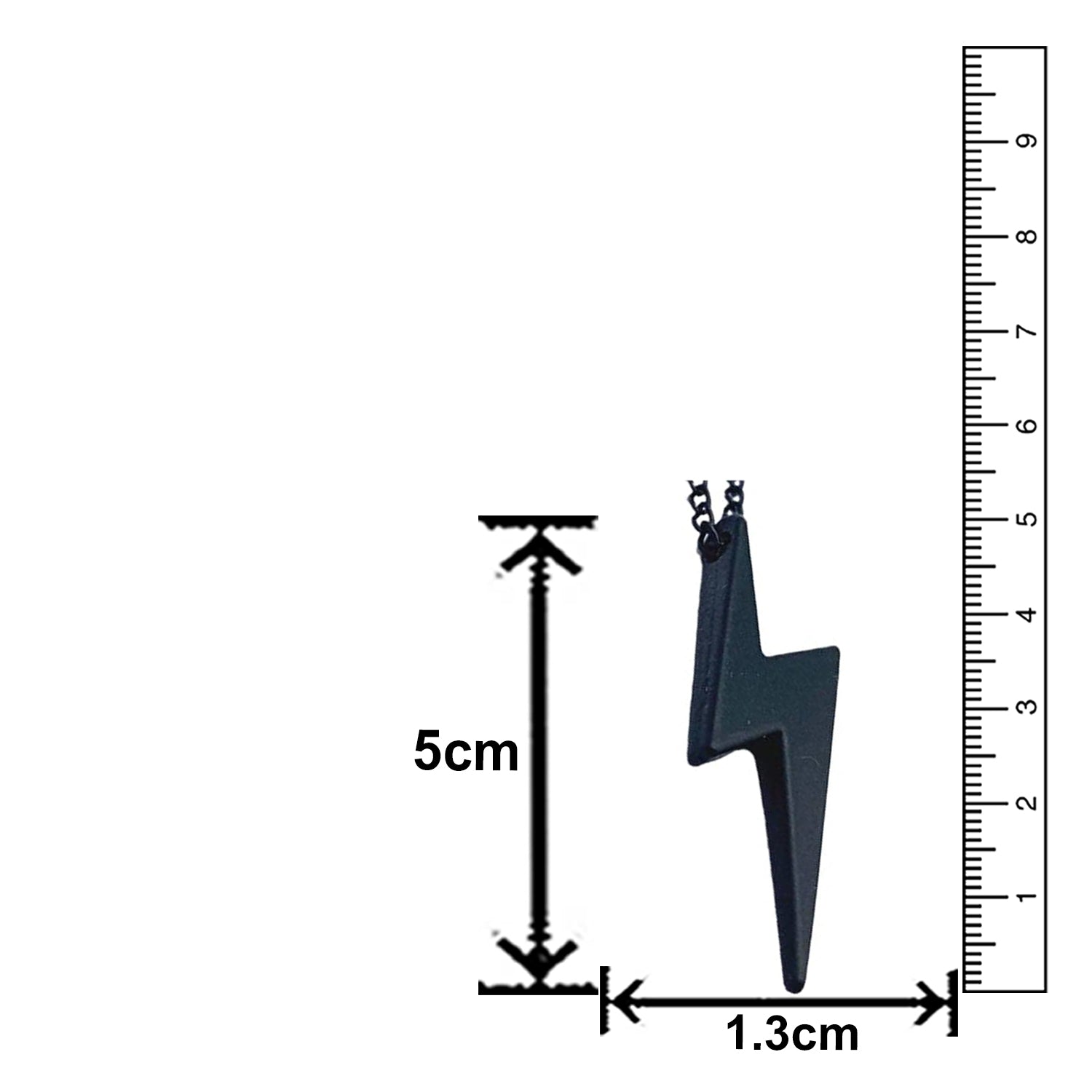 Valentine's Day special Lightning Bolt Unisex Pendant