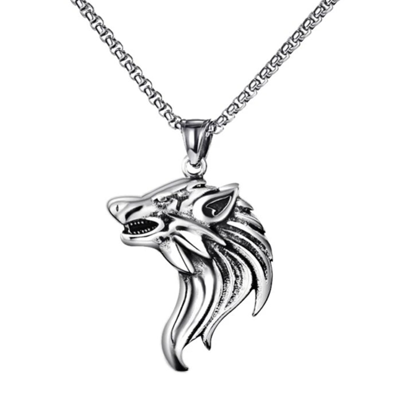Wolf Shaped Pendant