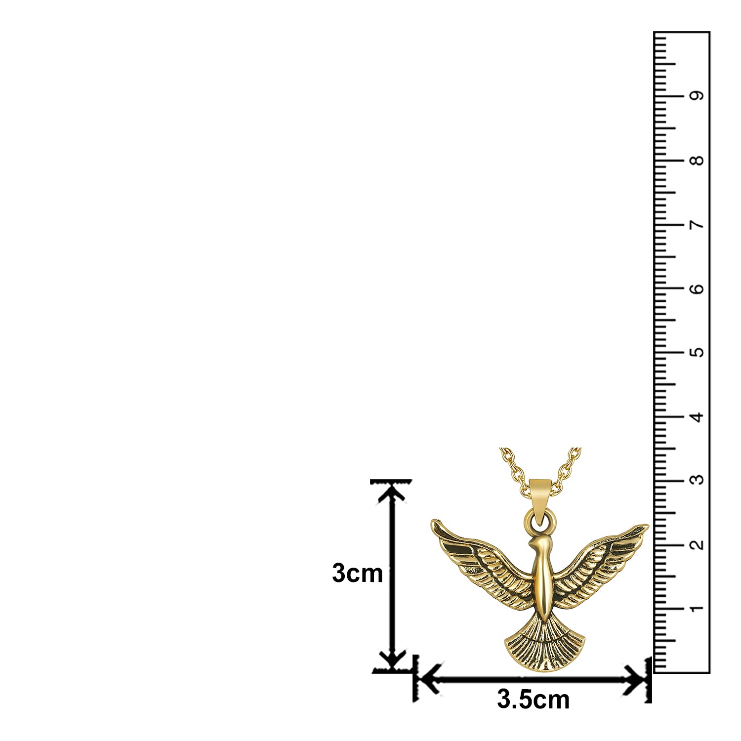 Eagle Pendant with Chain
