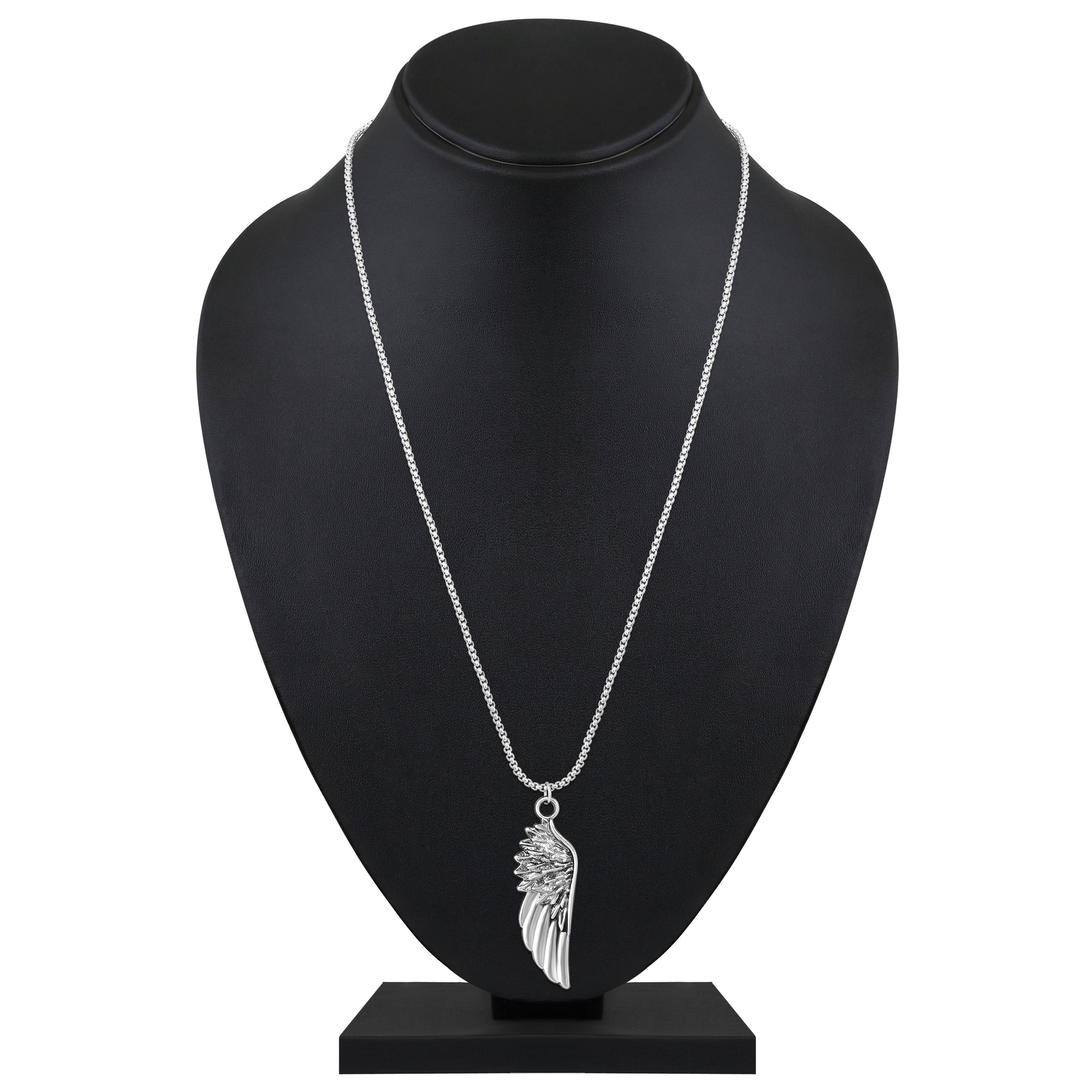 Hip Hop Wing Necklace Angel Wings-Shaped Necklace Pendant