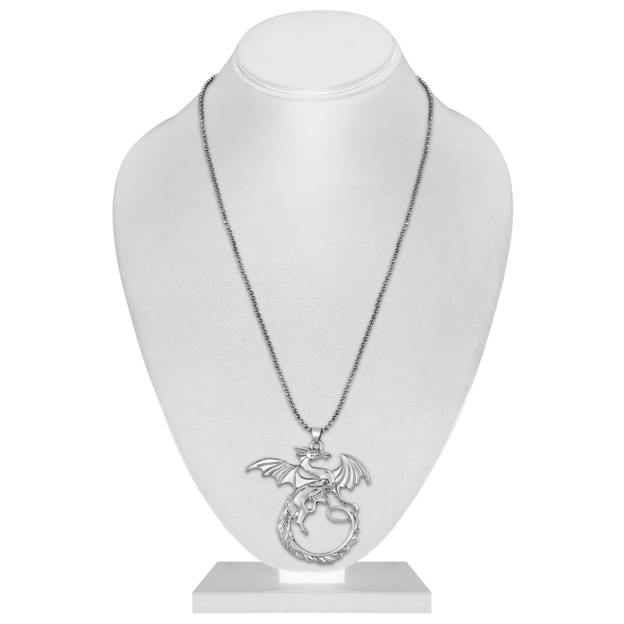 Dragon Shaped Pendant Locket Necklace