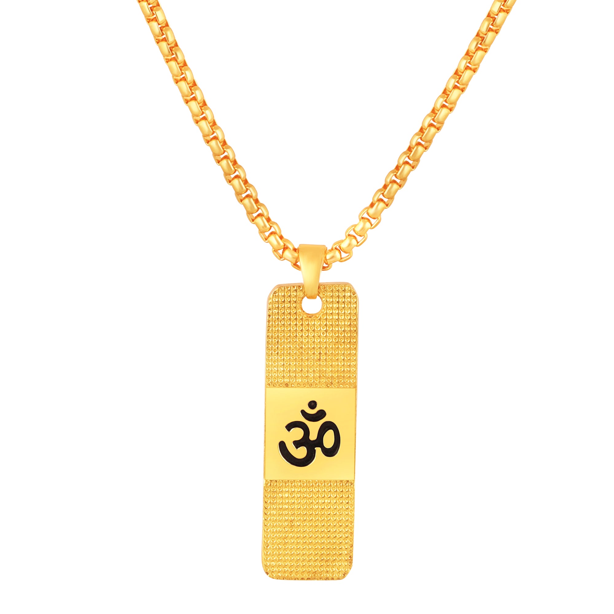 Om Locket Pendant Necklace